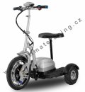 Elektrická tříkolka Ultimate Tricycle 500 W stříbrná